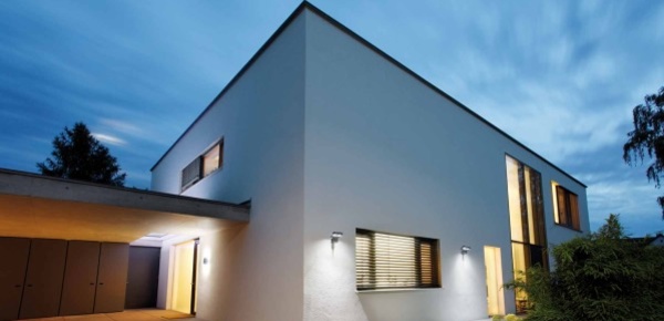 Außen­beleuchtung bei Krämer Elektrotechnik in Ostfildern