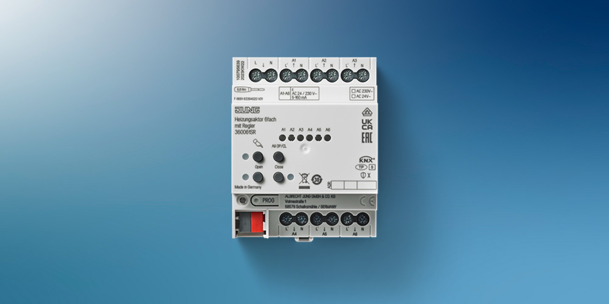 KNX Heizungsaktor 6-fach bei Krämer Elektrotechnik in Ostfildern