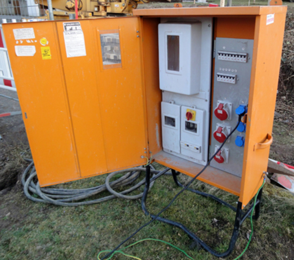 Baustromkasten bei Krämer Elektrotechnik in Ostfildern