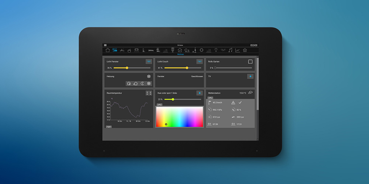 Smart Control 8 bei Krämer Elektrotechnik in Ostfildern
